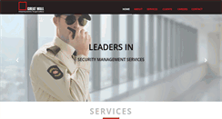 Desktop Screenshot of greatwallservices.com